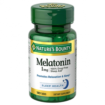 Nature’s Bounty Melatonin 1mg 180 Tablets